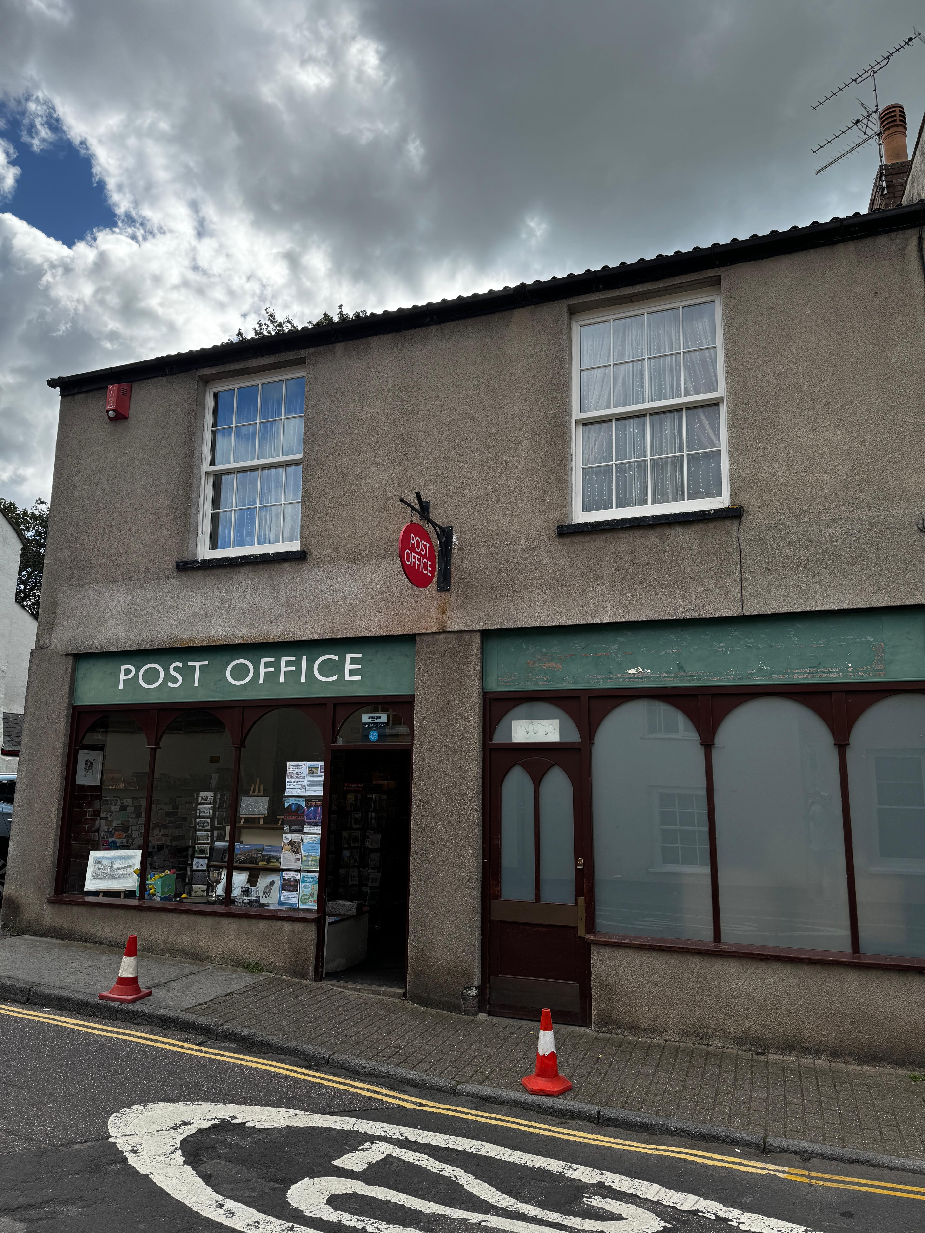 Post office sign mounting Bristol